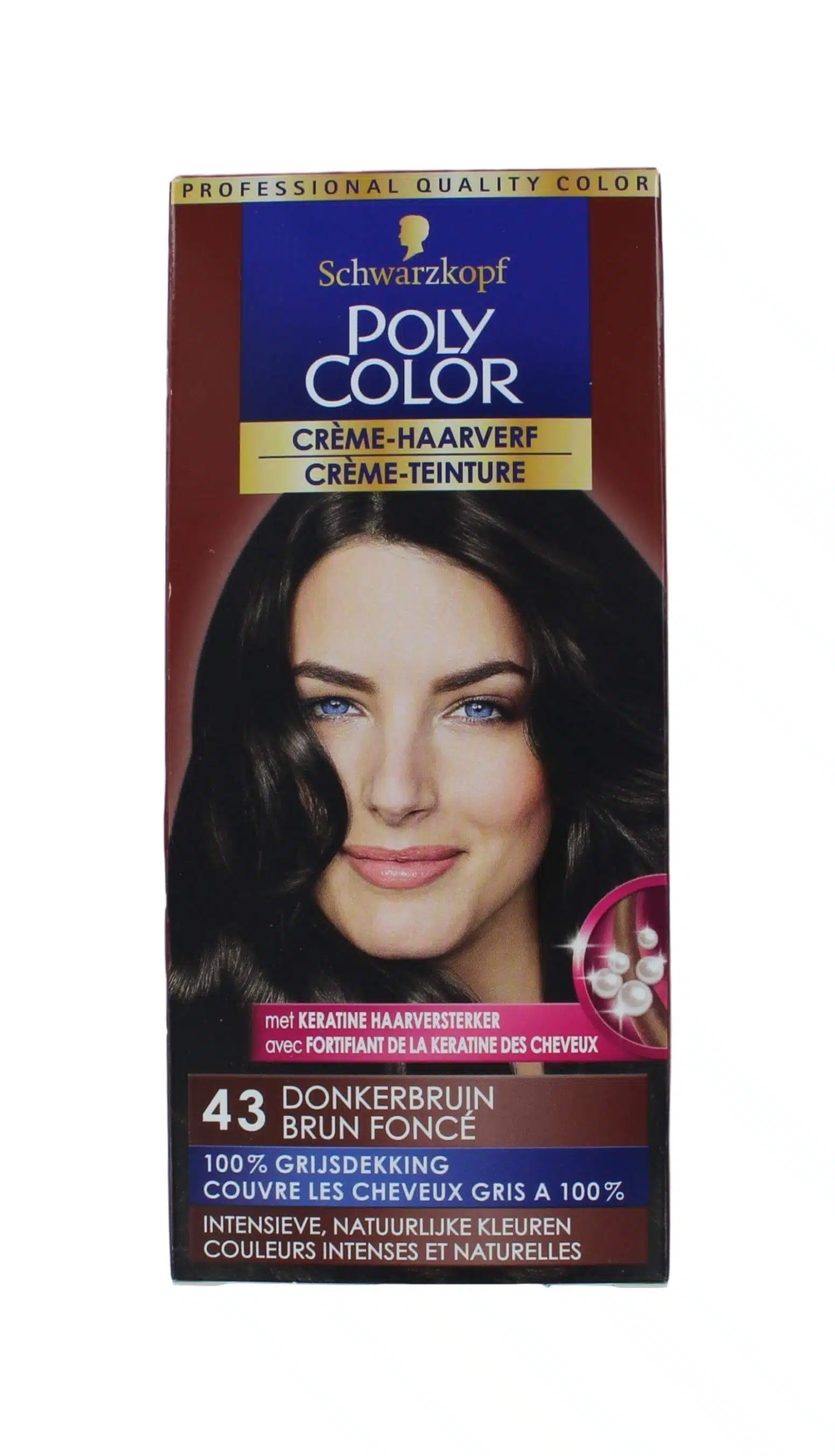 Poly Color Haarverf 43 Donkerbruin