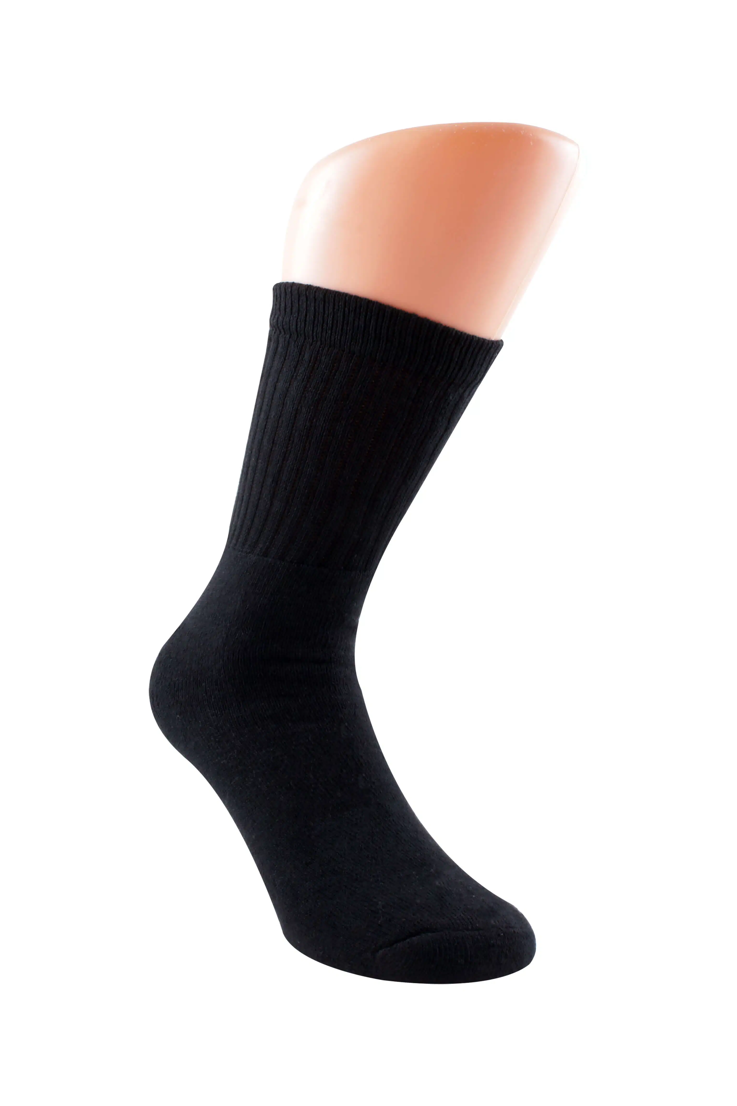 Sport Sok Zwart 2 paar - 43-45