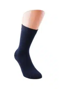 Boru Bamboo Met Badstof Sokken Marine