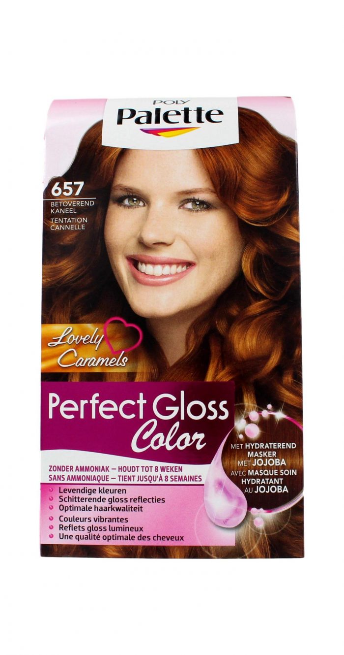 Poly Palette Haarkleuring Perfect Gloss 657 Betoverend Kaneel