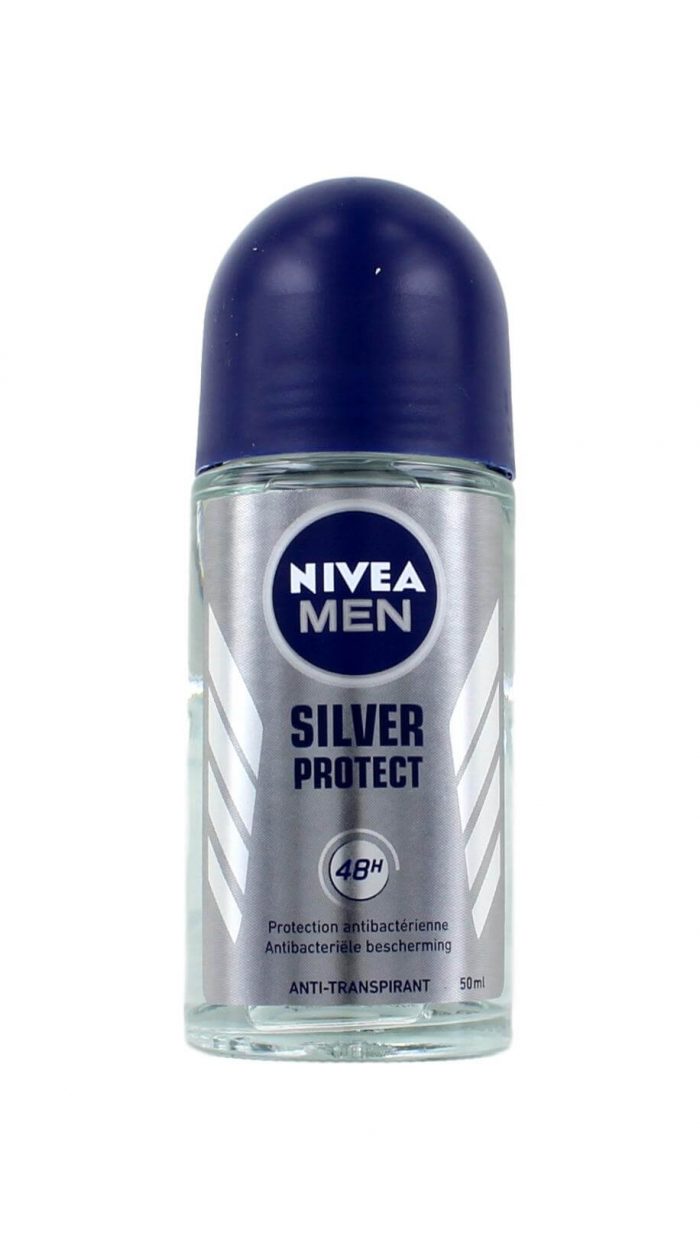 Nivea Men Deodorant Roller Silver Protect, 50 ml
