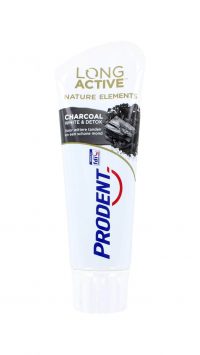 Prodent Tandpasta Long Active Charcoal, 75 ml