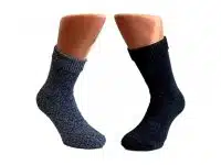 Boru Wollen Sokken Norweger Blauw, 2 paar - 39-42