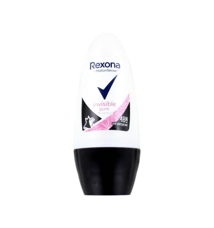 Rexona Deodorant Roller Invisible Pure, 50 ml