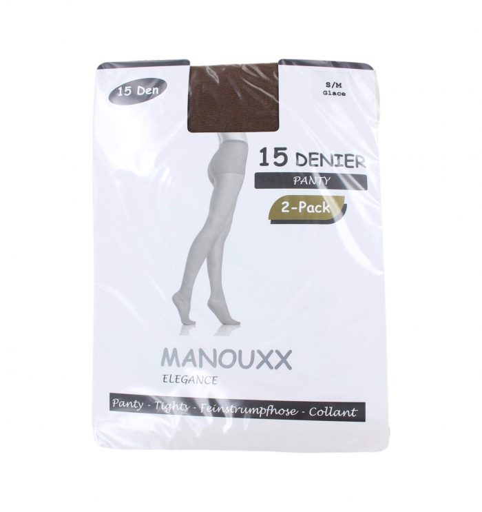 Manouxx Panty Dance 2-pack 15 Den Glace - L-XL