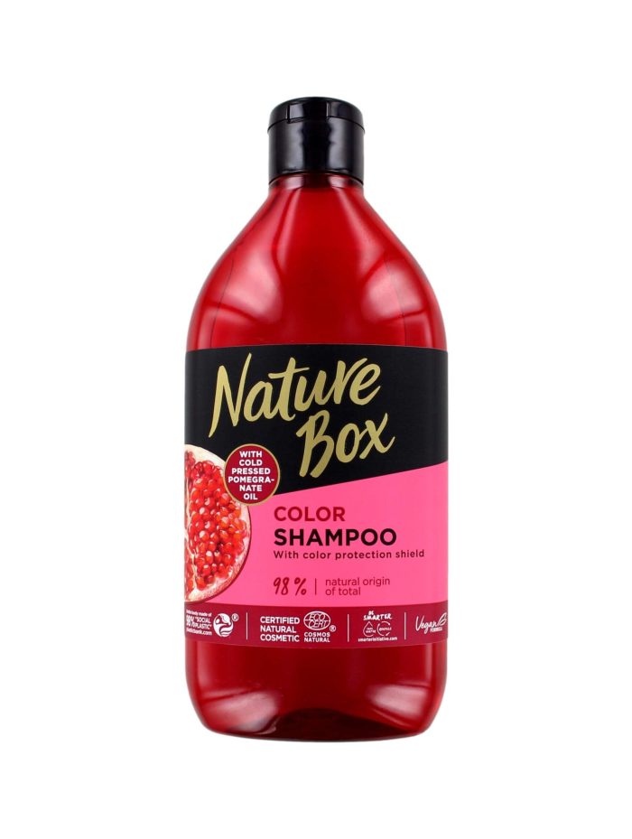 Nature Box Shampoo Pomegrenate Oil, 385 ml