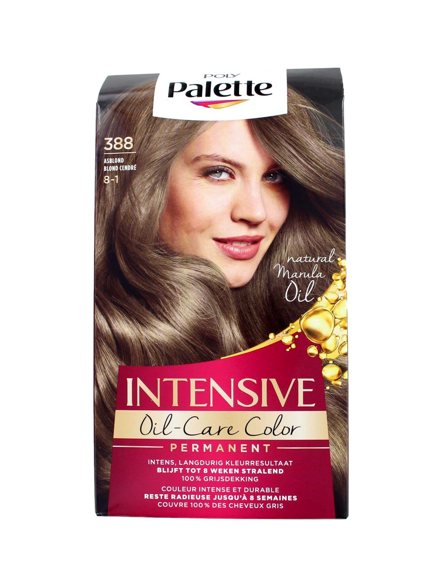 metgezel herstel opwinding Poly Palette Haarverf Intensive Creme Color 388 Asblond | Nu 59% Korting