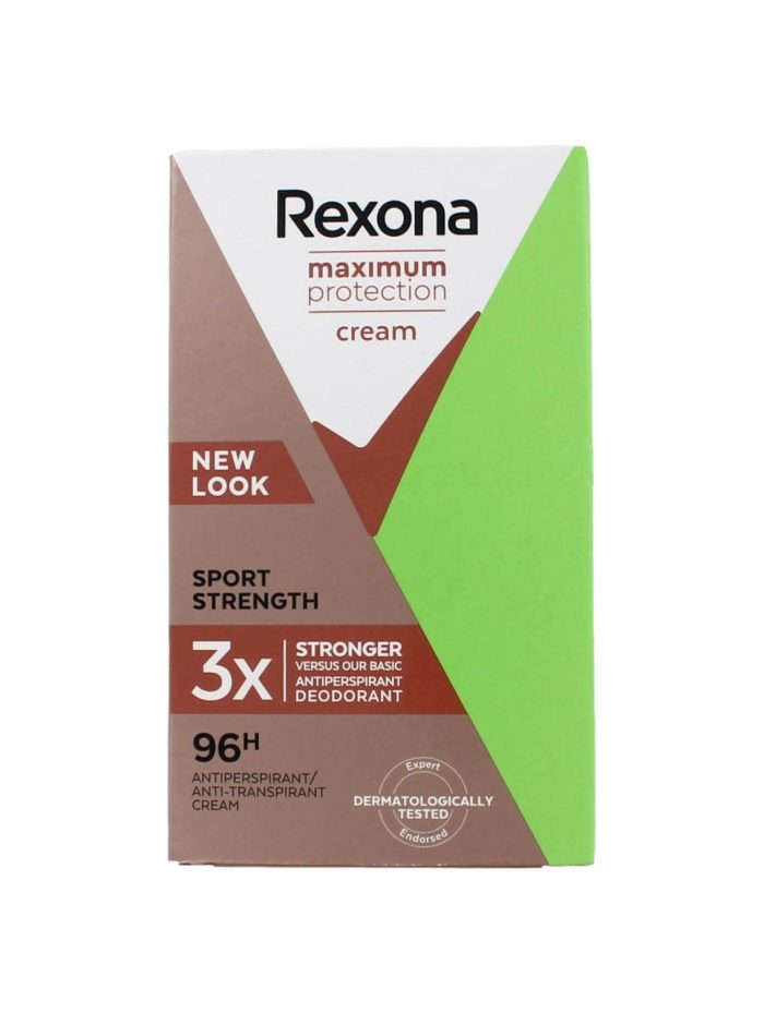 Rexona Deodorant Maximum Protection Sport Strength, 45 ml