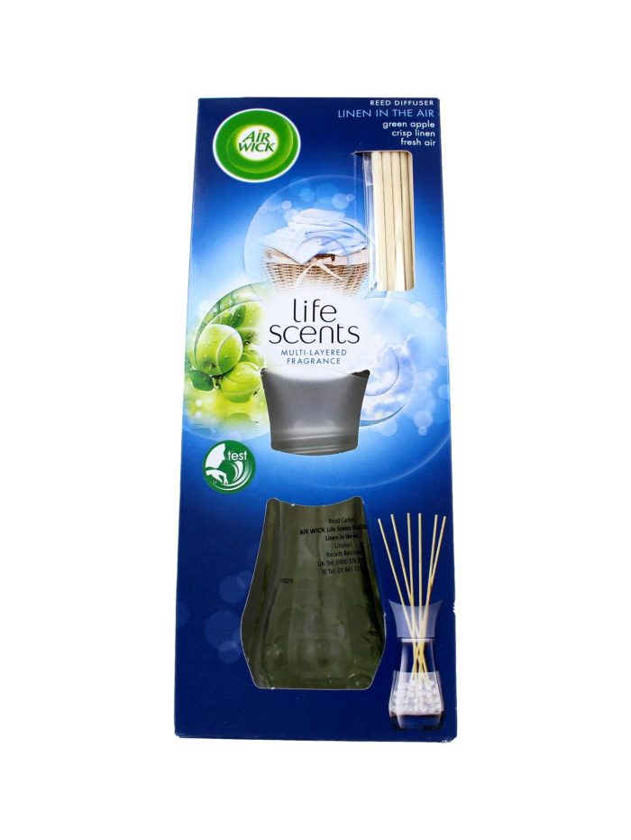 Airwick Geurstokjes Life Scents Linen In The Air, 25 ml