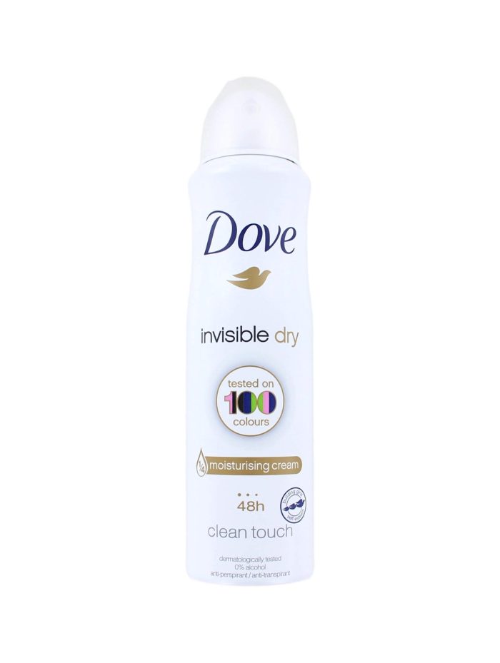 Dove Deodorant Spray Invisible Dry, 150 ml