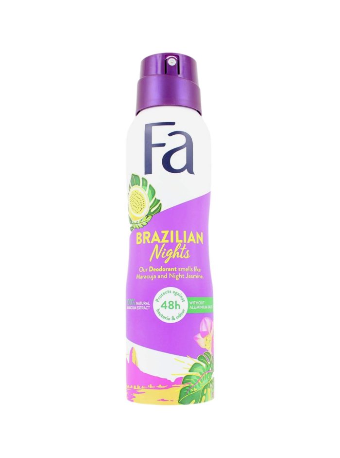 Fa Deodorant Spray Brazilian Nights, 150 ml