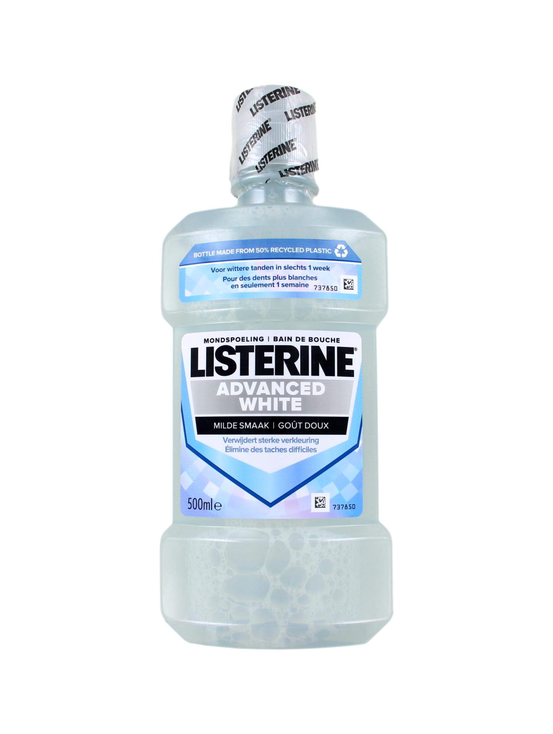 produceren Aanpassen Poging Listerine Mondwater Advanced White Milde Smaak, 500 ml | Nu 42% Korting