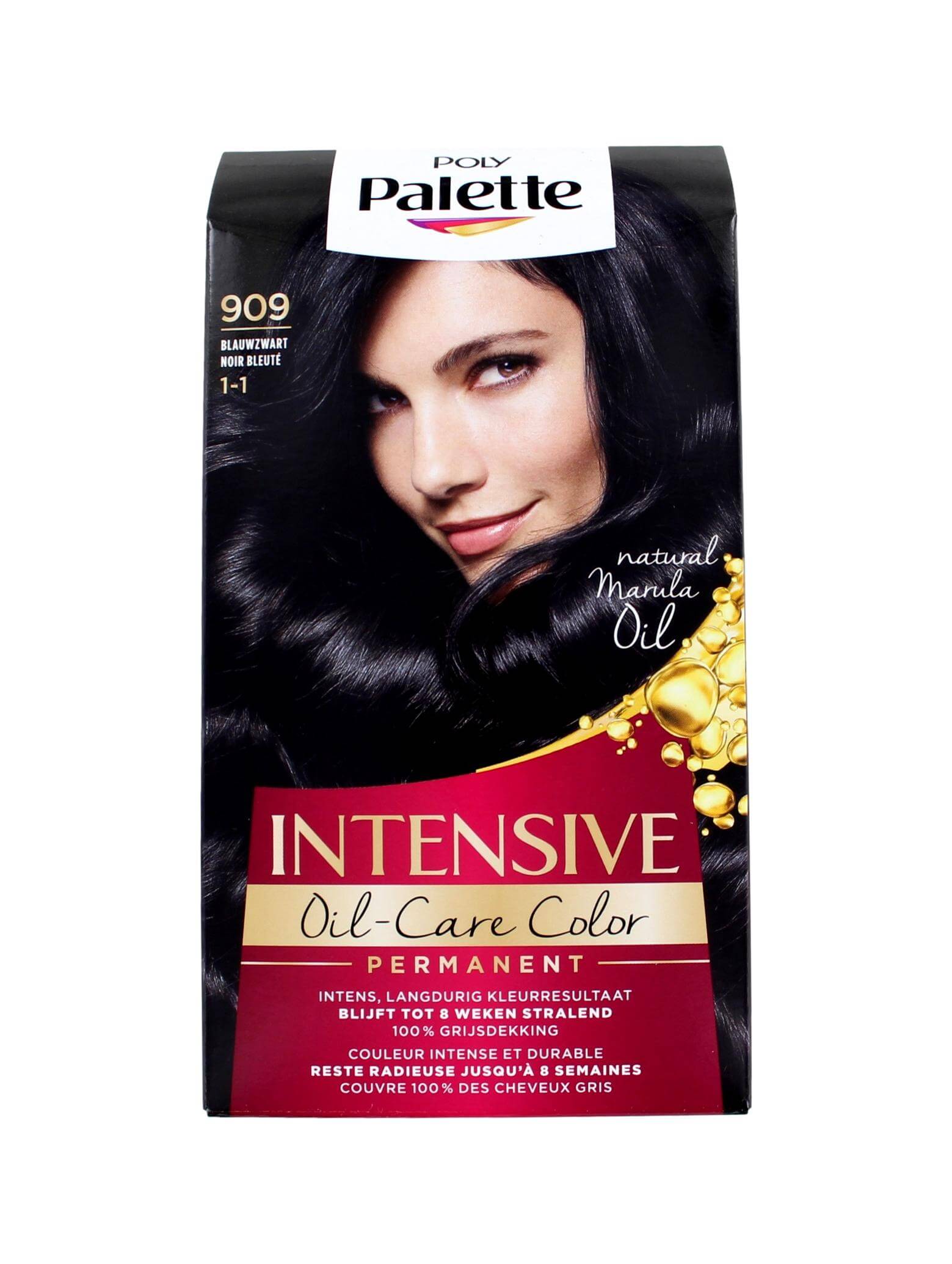 analyse Aanhoudend Mevrouw Poly Palette Haarverf Intensive Creme Color 909 Blauw Zwart | Nu 60% Korting