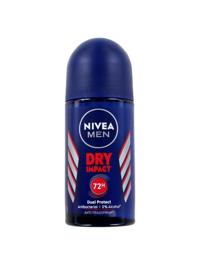 Nivea Men Deodorant Roller Dry Impact, 50 ml