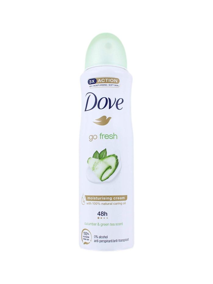 Dove Deodorant Spray Go Fresh Groene Thee/Komkommer, 150 ml