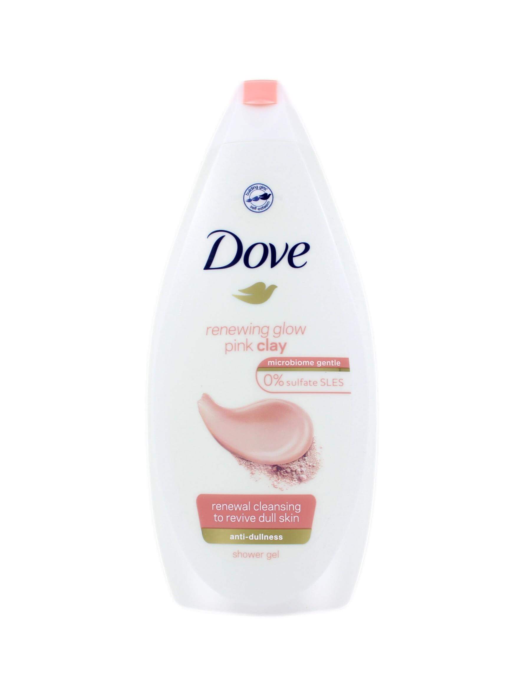 Dove Pink Clay Renewing Glow Shower Gel