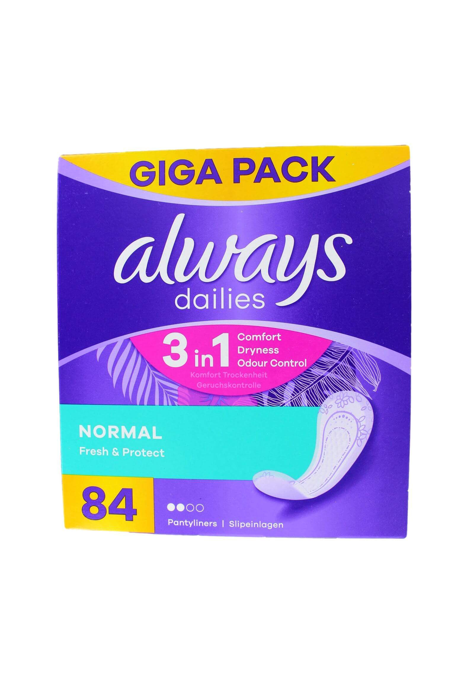 Always Dailies Inlegkruisjes Fresh Protect Normaal 84 Stuks Nu 29 Always Dailies Inlegkruisjes Fresh Protect Normaal 84 Stuks Nu 29