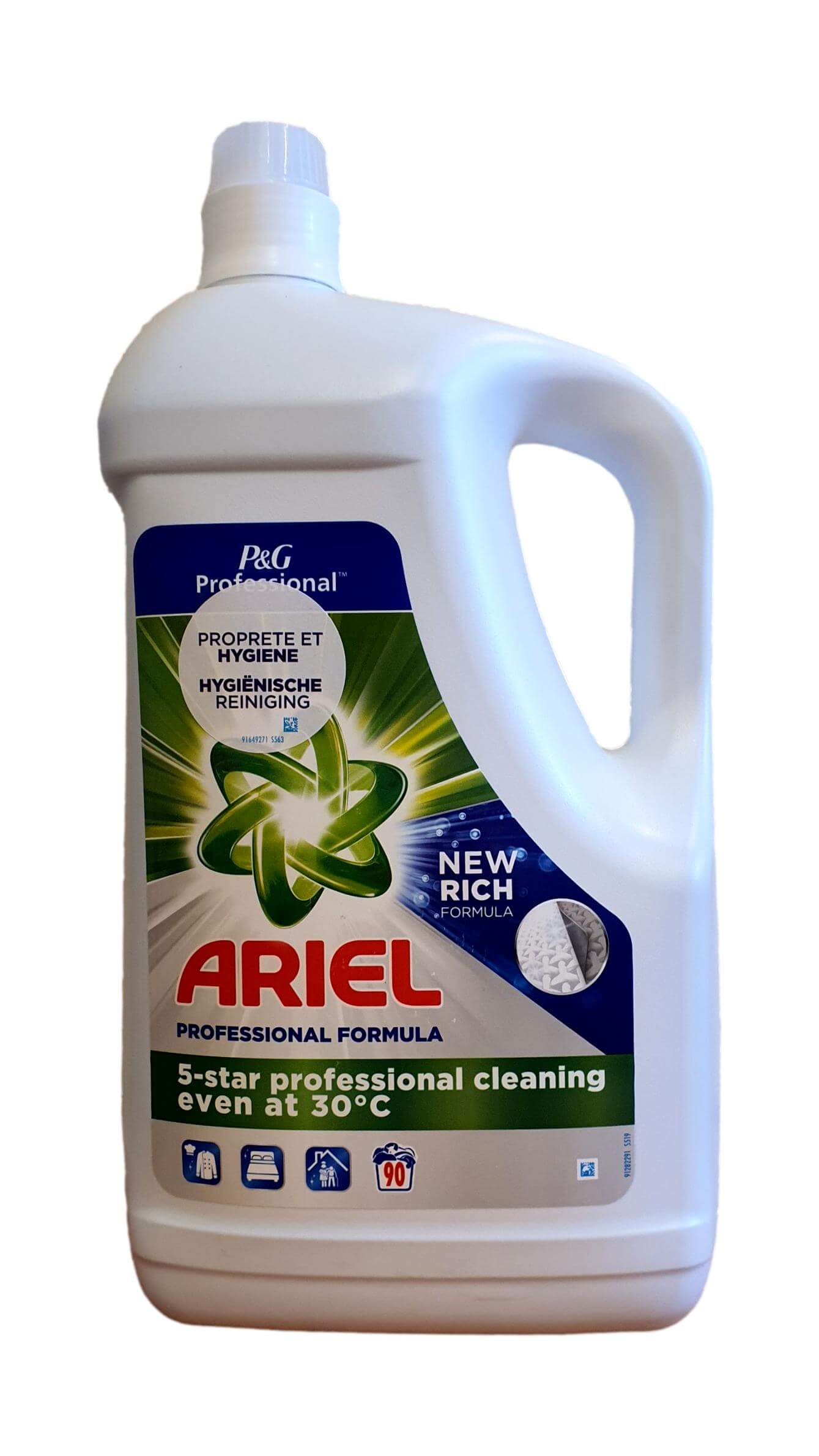 Ariel Vloeibaar Wasmiddel Professional Regular 90 4950 ml | 30% Korting
