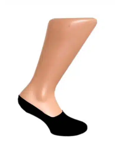 Invisible Socks Sneakersokken Zwart 3-Pack