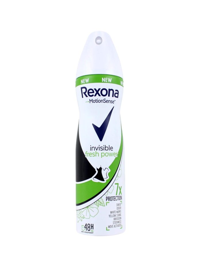 Rexona Deodorant Spray Invisible Fresh Power, 150 ml