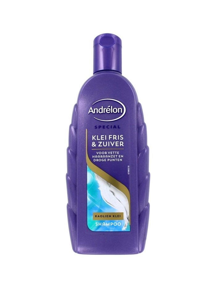 Andrelon Shampoo Klei Fris & Zuiver, 300 ml