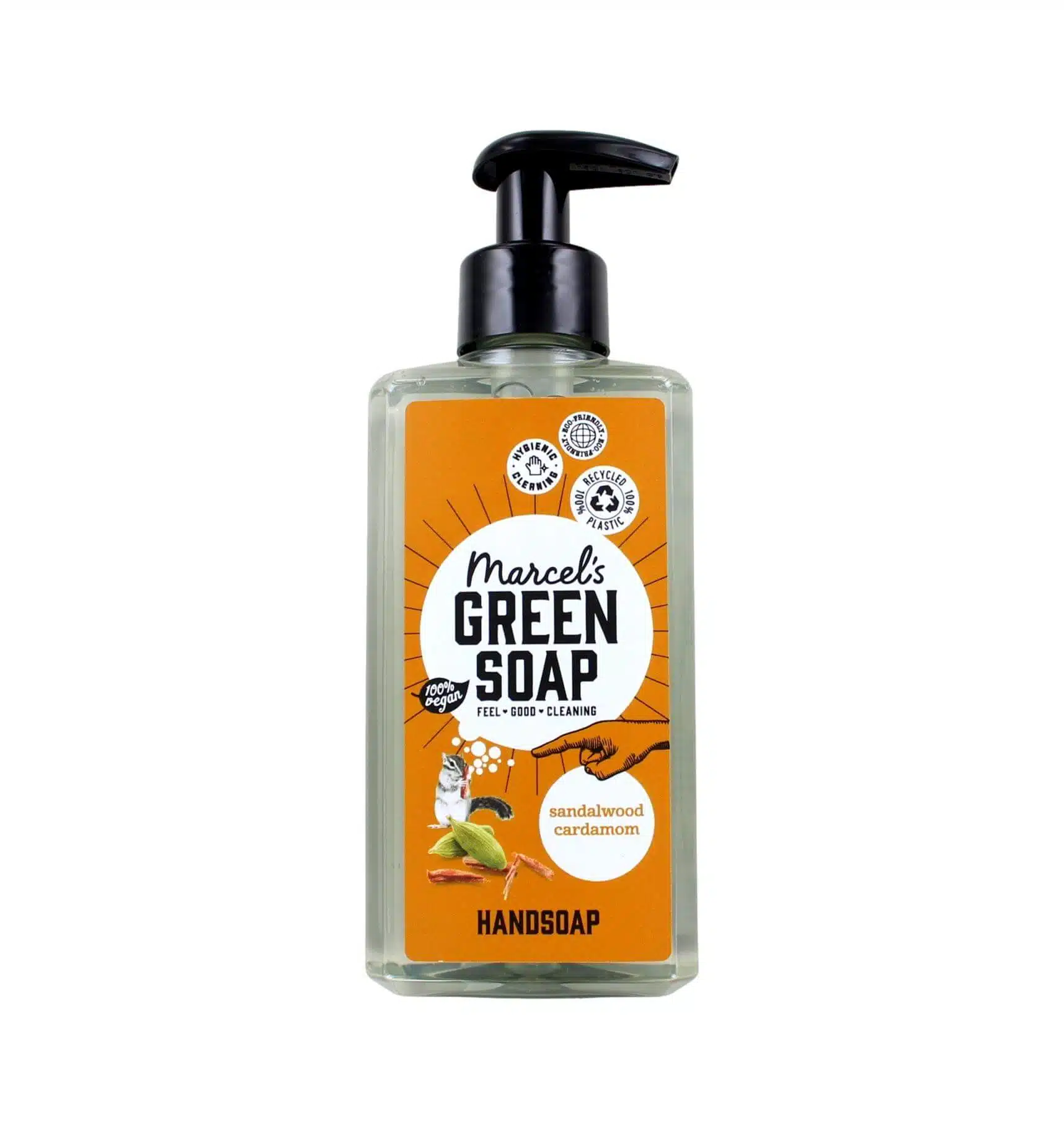 Marcel's Green Soap Handzeep Sandelhout & Kardemom, 250 ml