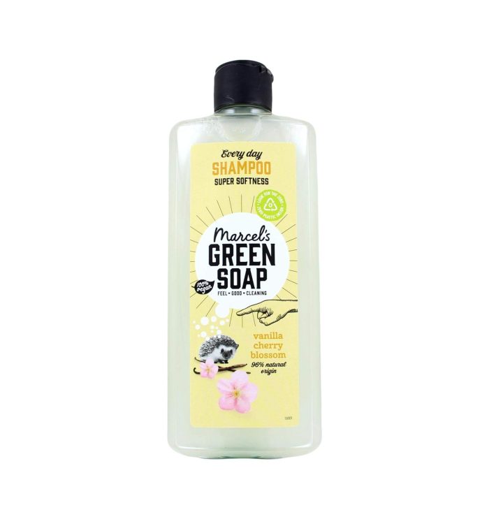 Marcel's Green Soap Shampoo Everyday Vanilla & Cherry Blossom, 300 ml