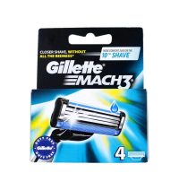 Gillette Scheermesjes Mach3, 4 Stuks