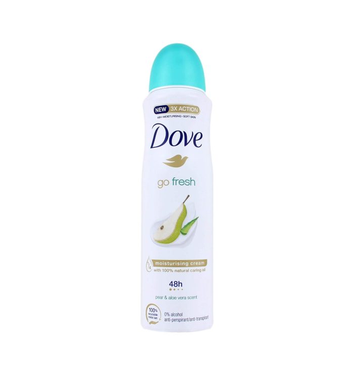 Dove Deodorant Spray Go Fresh Peer & Aloe Vera, 150 ml