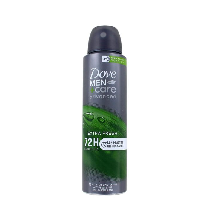Dove Men+Care Deodorant Spray Extra Fresh 72h, 150 ml