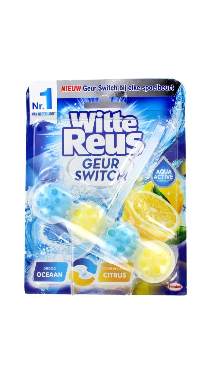 Witte Reus Flush Geur Switch Oceaan & Citrus, 50 Gram