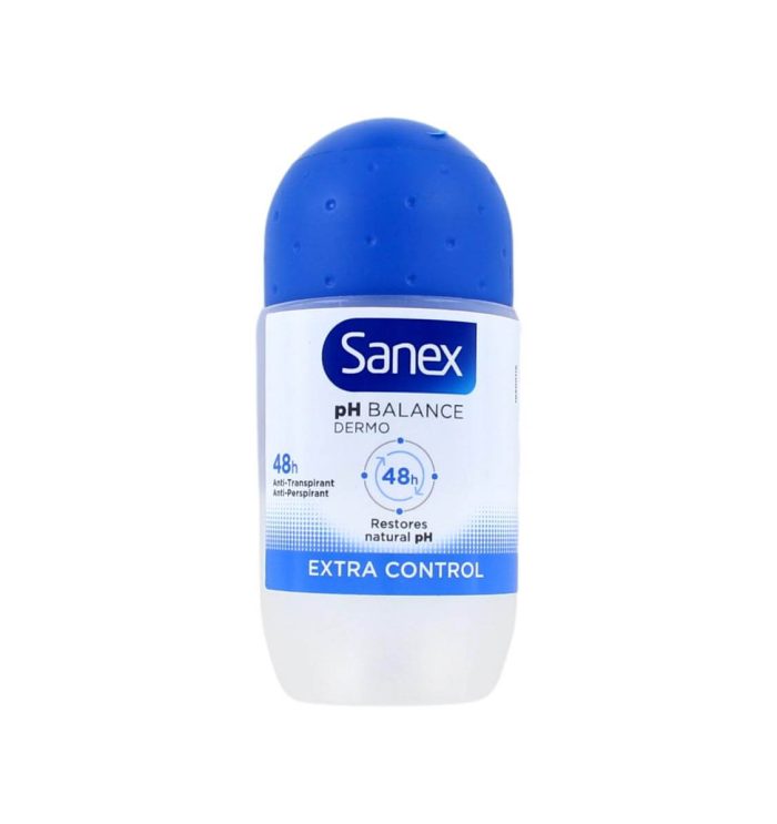 Sanex Deodorant Roller Dermo Extra Control, 50 ml