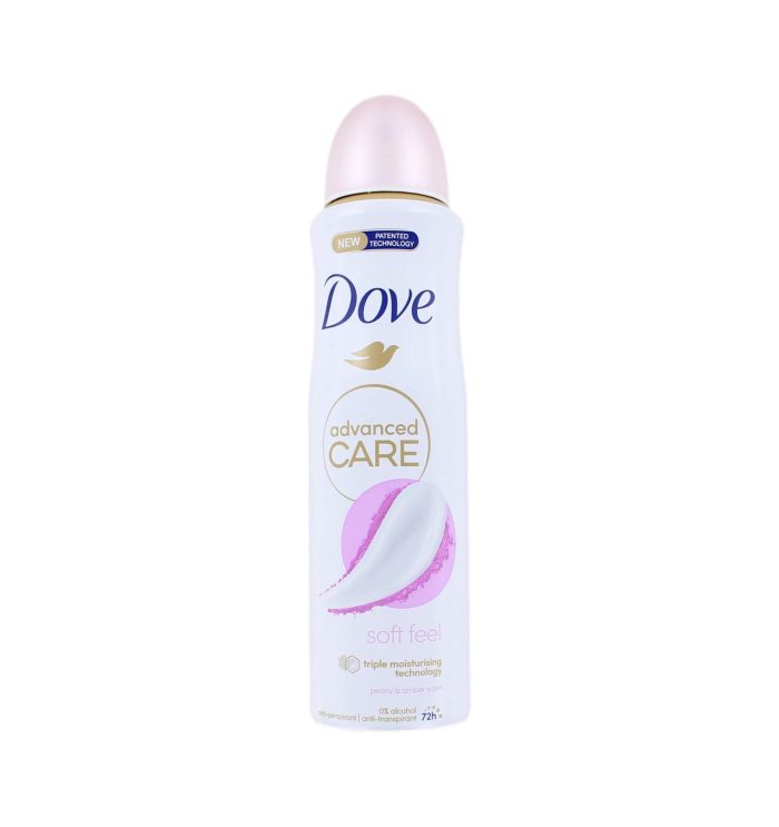 Dove Deodorant Spray Soft Feel 72h, 150 ml