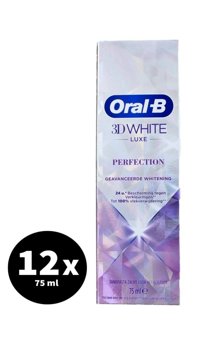Oral-B Tandpasta 3D White Luxe Perfection 12 x 75 ml