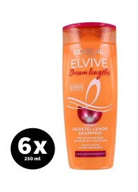 L'Oreal Elvive Shampoo Dream Lengths 6 x 250 ml