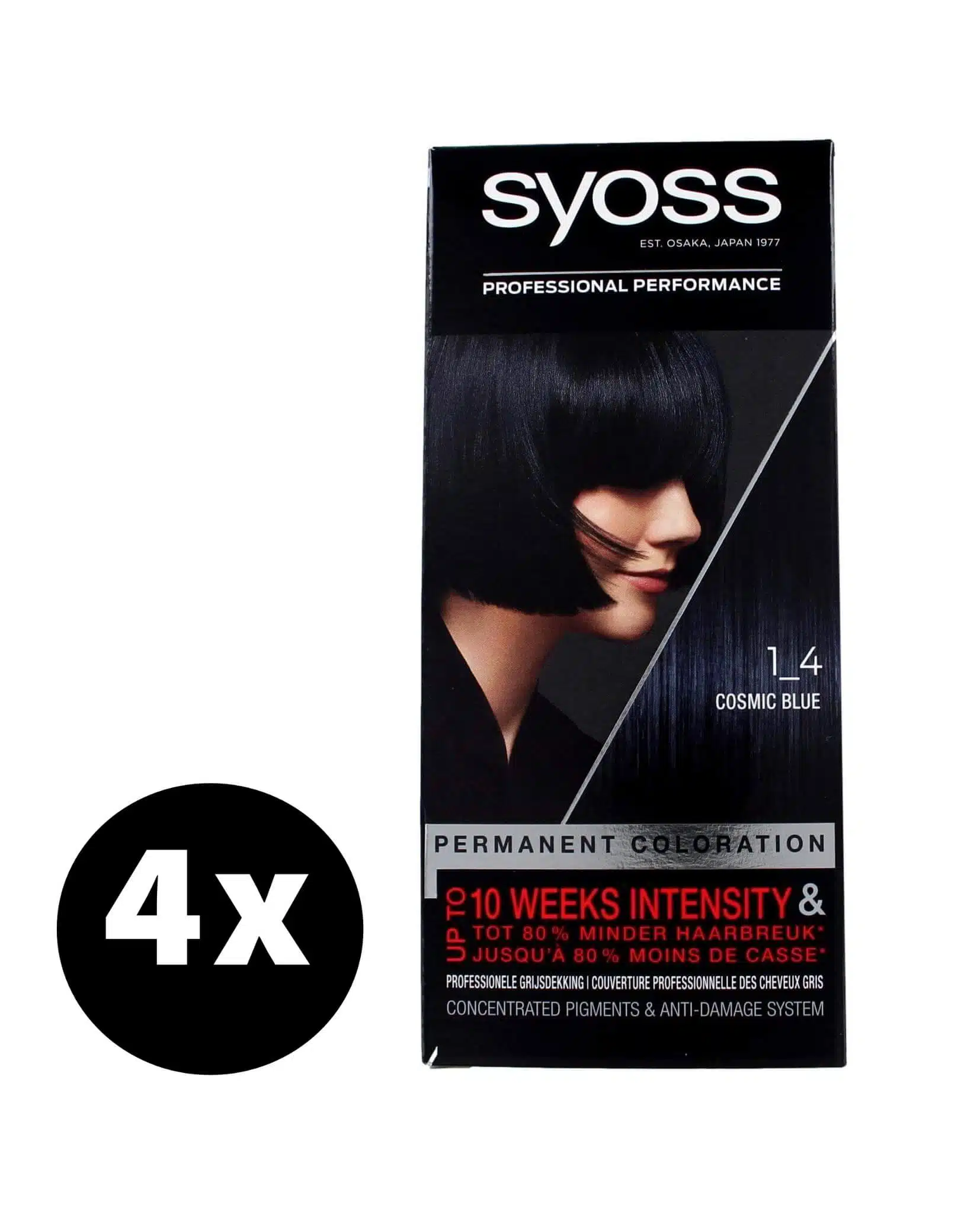 Syoss Haarverf 1-4 Cosmic Blue x 4