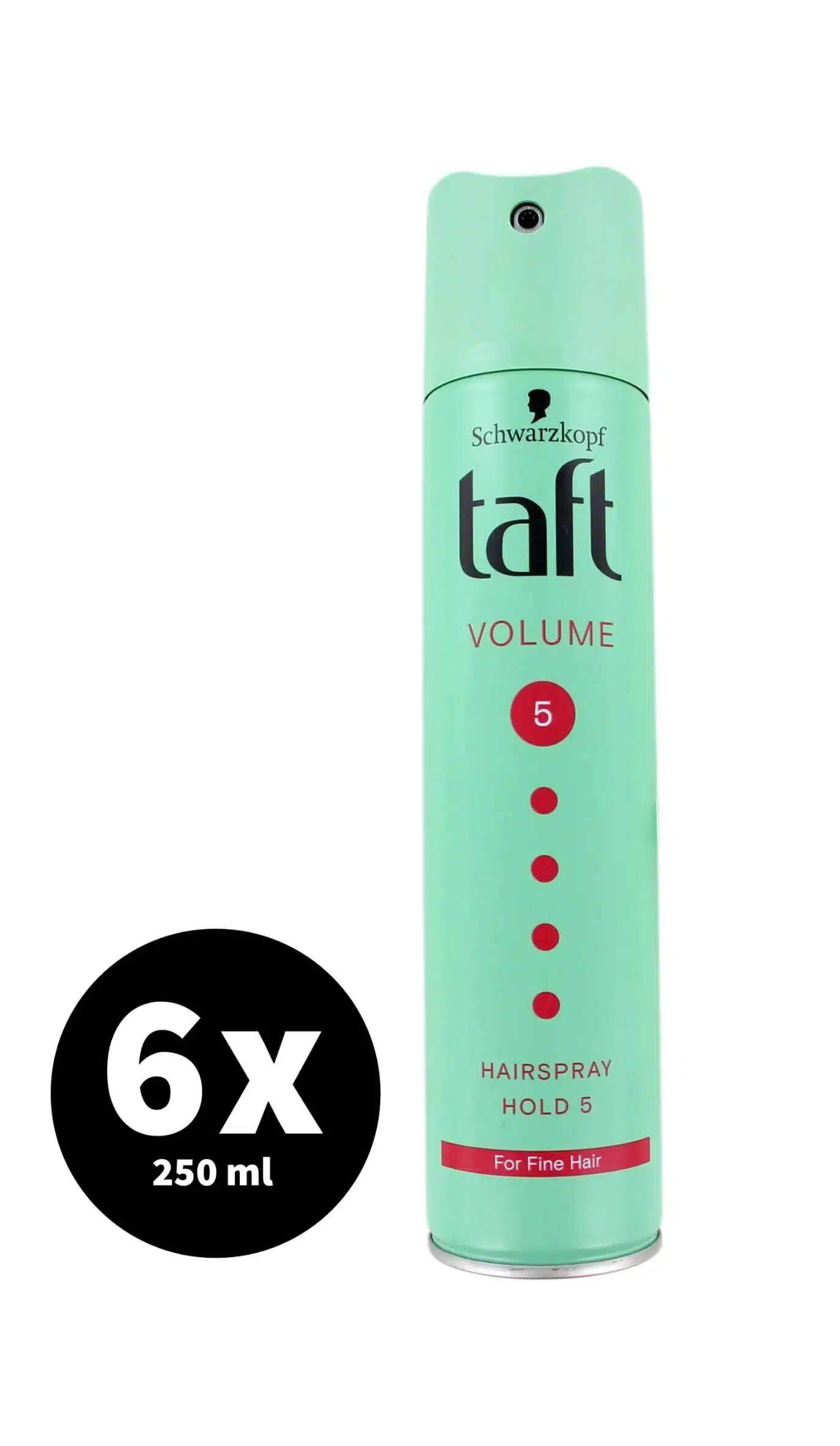 Taft Haarlak Volume Mega Strong 6 x 250 ml