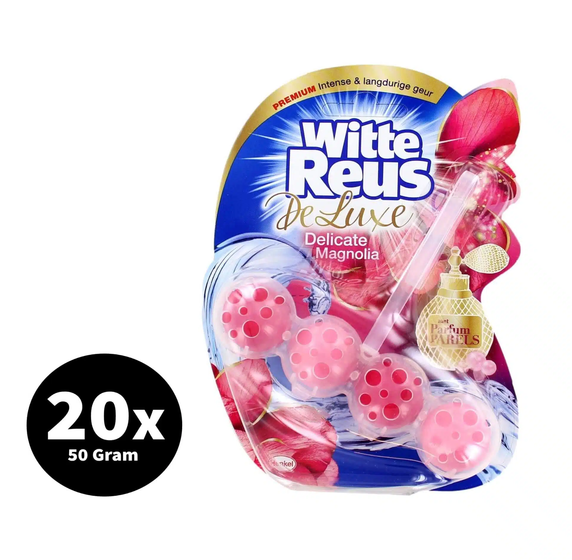 Witte Reus Flush De Luxe Delicate Magnolia 20 x 50 Gram
