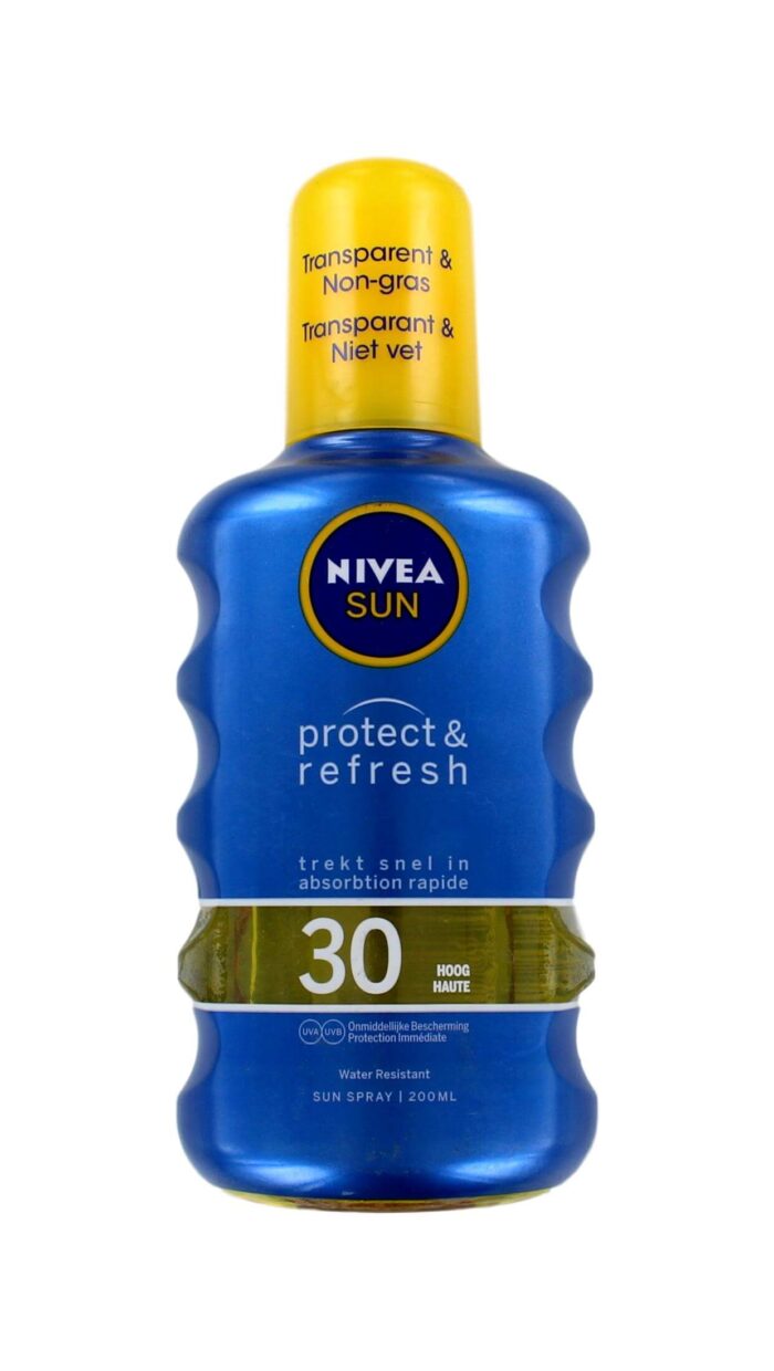 Nivea Sun Zonnemelk Invisible Protection Spray Factor 30, 200 ml