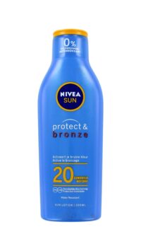 Nivea Sun Zonnemelk Protect & Bronze Factor 20, 200 ml