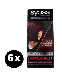 Syoss Haarverf 3-28 Pure Chocolade x 6
