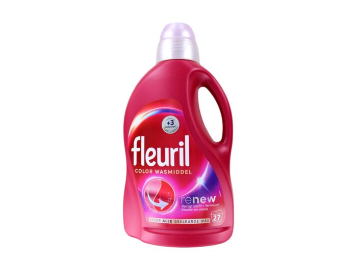 Fleuril Vloeibaar Wasmiddel Kleur Renew 27 Wasbeurten, 1350 ml