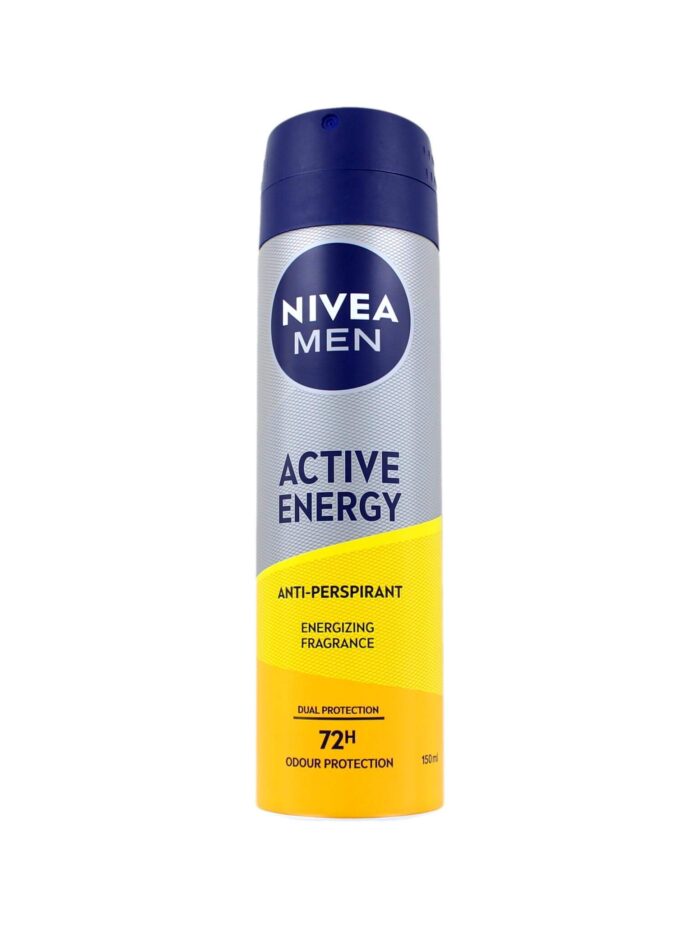 Nivea Men Deodorant Spray Active Energy, 150 ml