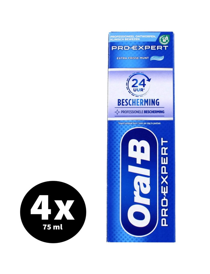 Oral-B Tandpasta Pro-Expert Professionele Bescherming 4 x 75 ml