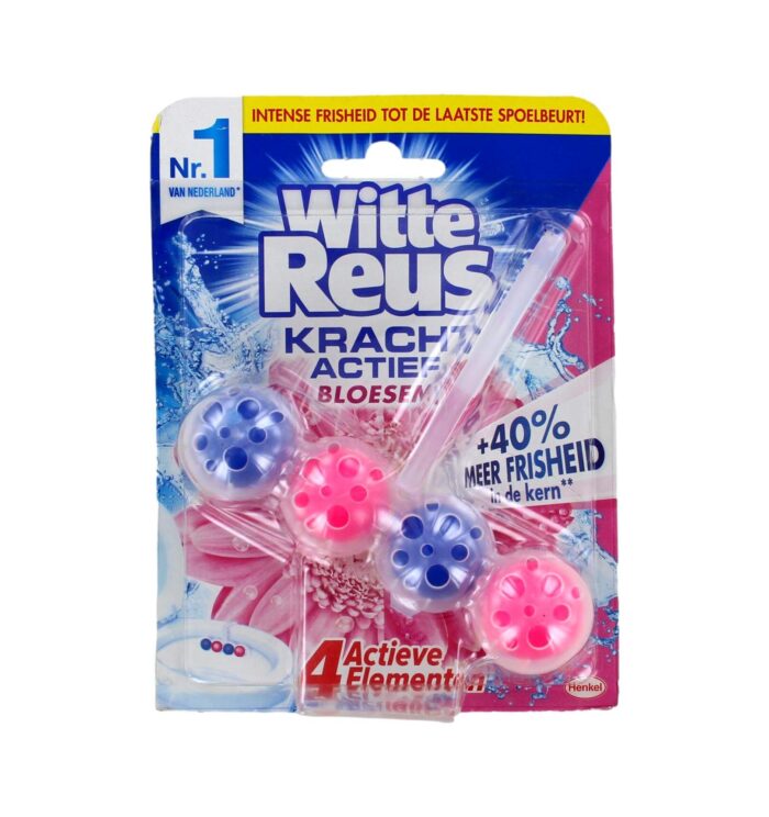 Witte Reus Flush Kracht Actief Bloesem, 50 Gram