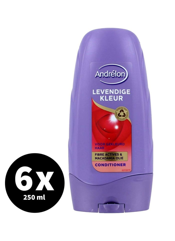 Andrelon Conditioner Levendige Kleur 6 x 250 ml