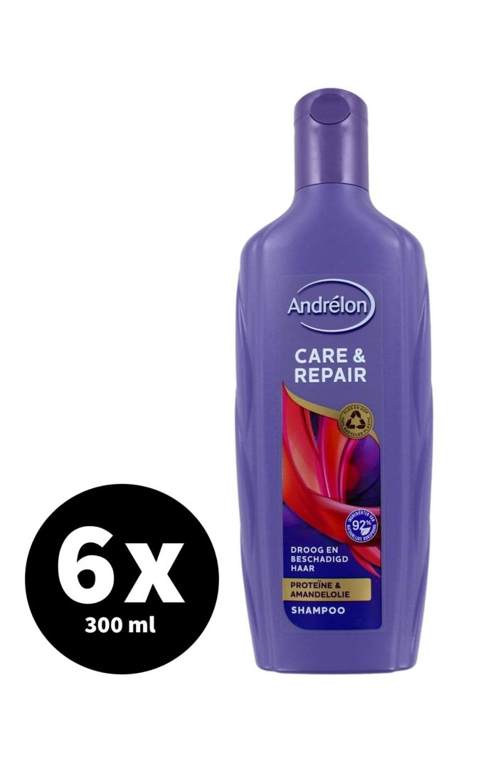 Andrelon Shampoo Care & Repair 6 x 300 ml