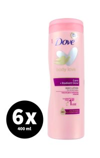 Dove Bodylotion Care & Radiant Glow 6 x 400 ml