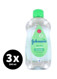 Johnson's Baby Olie Aloe Vera 3 x 500 ml