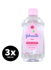 Johnson's Baby Olie Roze 3 x 300 ml